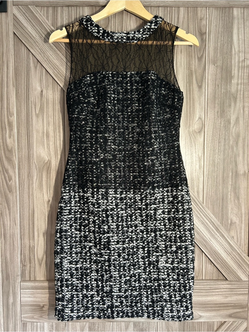 Bailey 44 Jackie Tweed Mini Dress Anthropologie Small